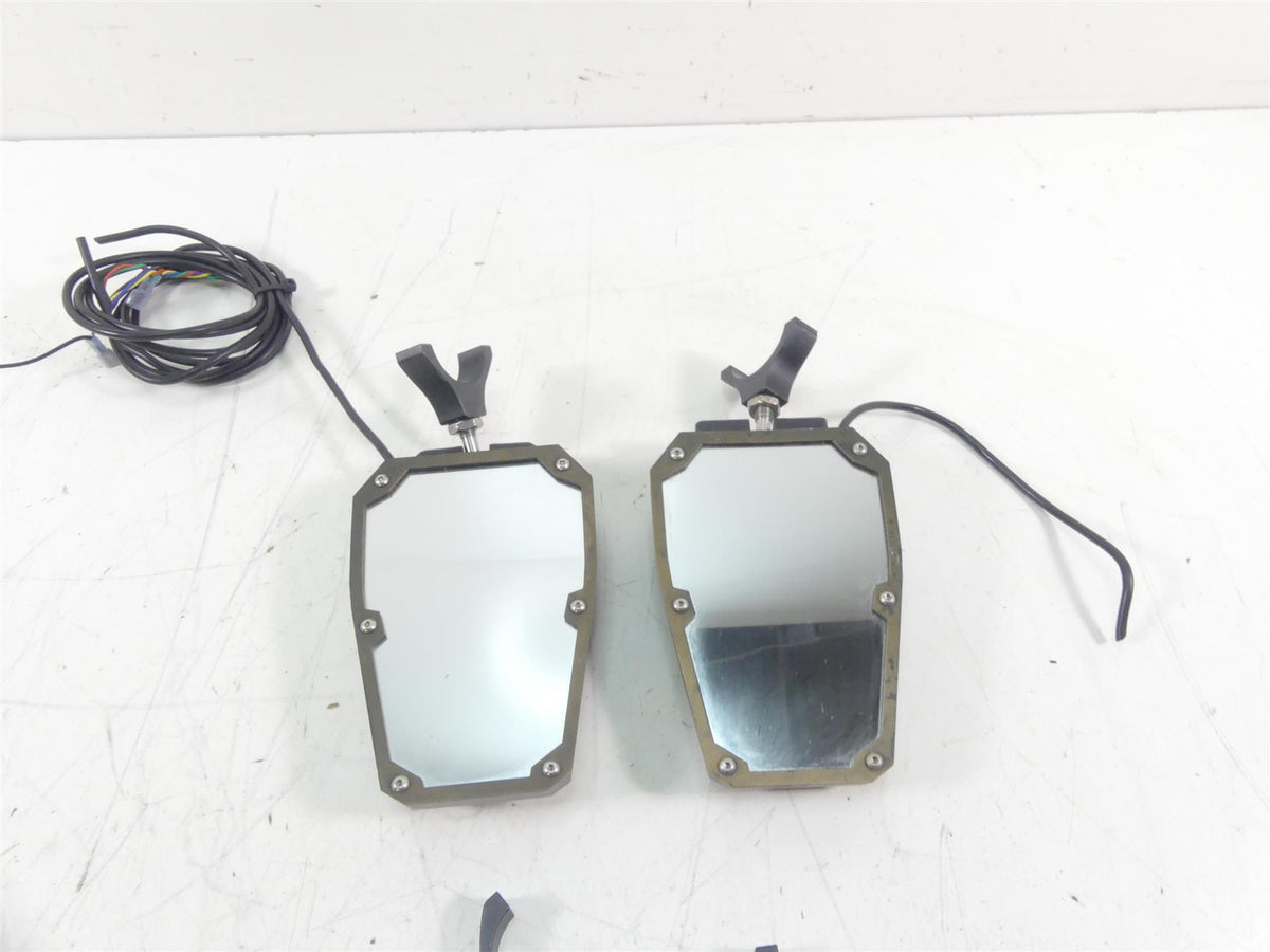 2021 Kawasaki Teryx KRX KRF 1000 Aftermarket Rear View Mirror Led Light Set {{ shop.shopifyCountryName }} - Mototech271