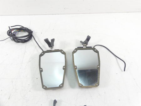 2021 Kawasaki Teryx KRX KRF 1000 Aftermarket Rear View Mirror Led Light Set {{ shop.shopifyCountryName }} - Mototech271