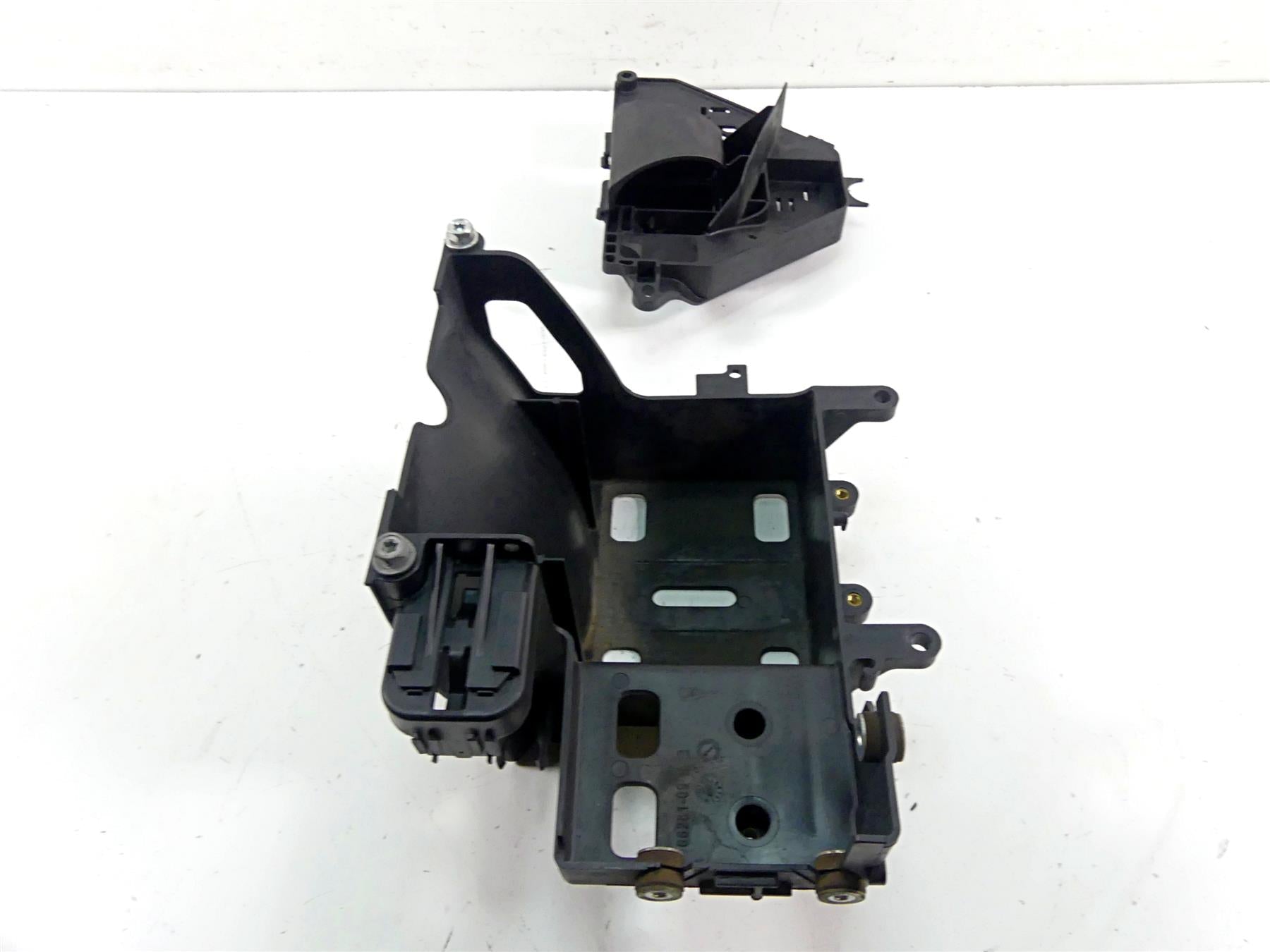 2011 Harley Touring FLTRX Road Glide Battery Tray Electrical Holder Set 66281-09 {{ shop.shopifyCountryName }} - Mototech271
