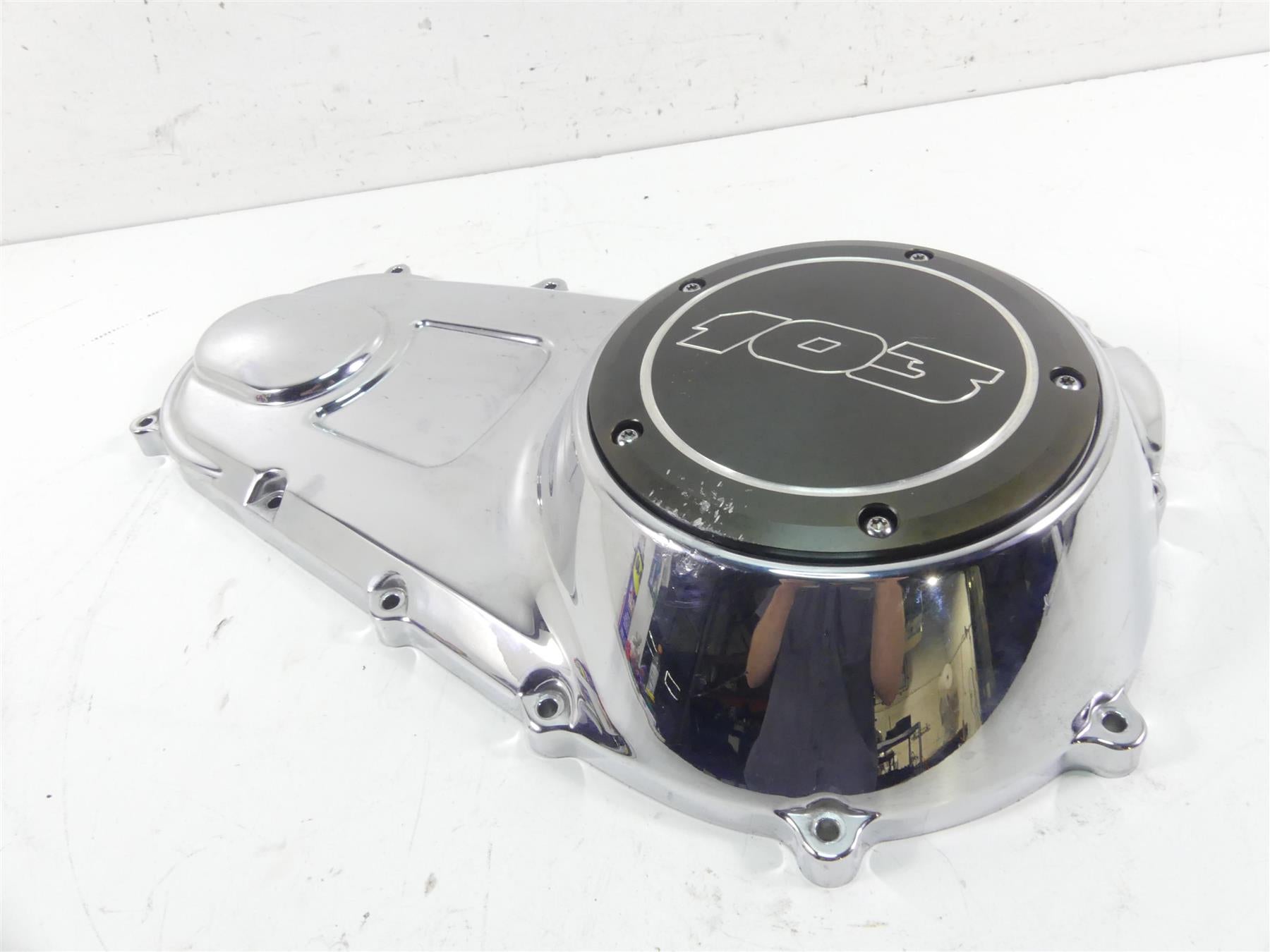 2011 Harley Touring FLTRU Road Glide Outer Primary Drive Clutch Cover 60685-07 {{ shop.shopifyCountryName }} - Mototech271
