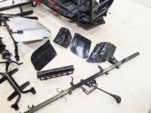 2020 Kawasaki Teryx KRX KRF 1000 Straight Rear Main Frame Chassis With Clear Nevada Title & Salvage History | Mototech271