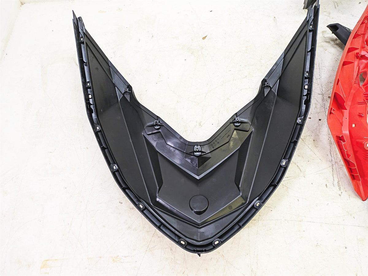 2022 SeaDoo Spark 900 Trixx Black & Red Deck Cover Fairing Set 291005484 {{ shop.shopifyCountryName }} - Mototech271