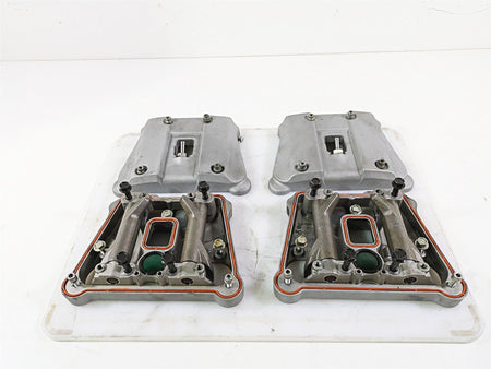 2009 Harley XR1200 Sportster Rocker Box Valve Cover Set 17590-08A 17585-08 {{ shop.shopifyCountryName }} - Mototech271