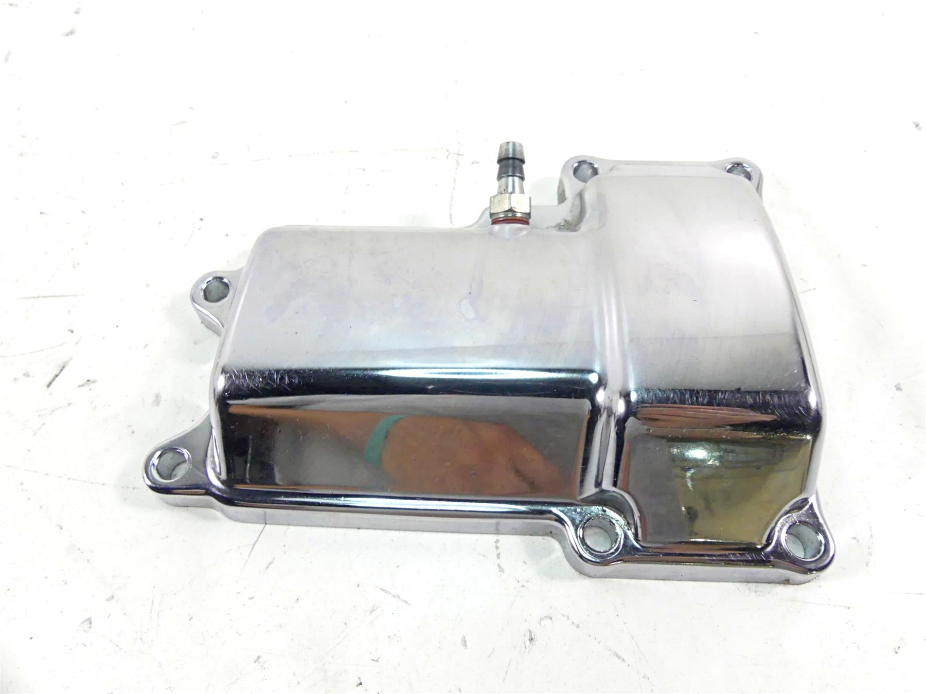 2008 Harley Touring FLHX Street Glide Transmission Top Chrome Cover 34469-06B {{ shop.shopifyCountryName }} - Mototech271