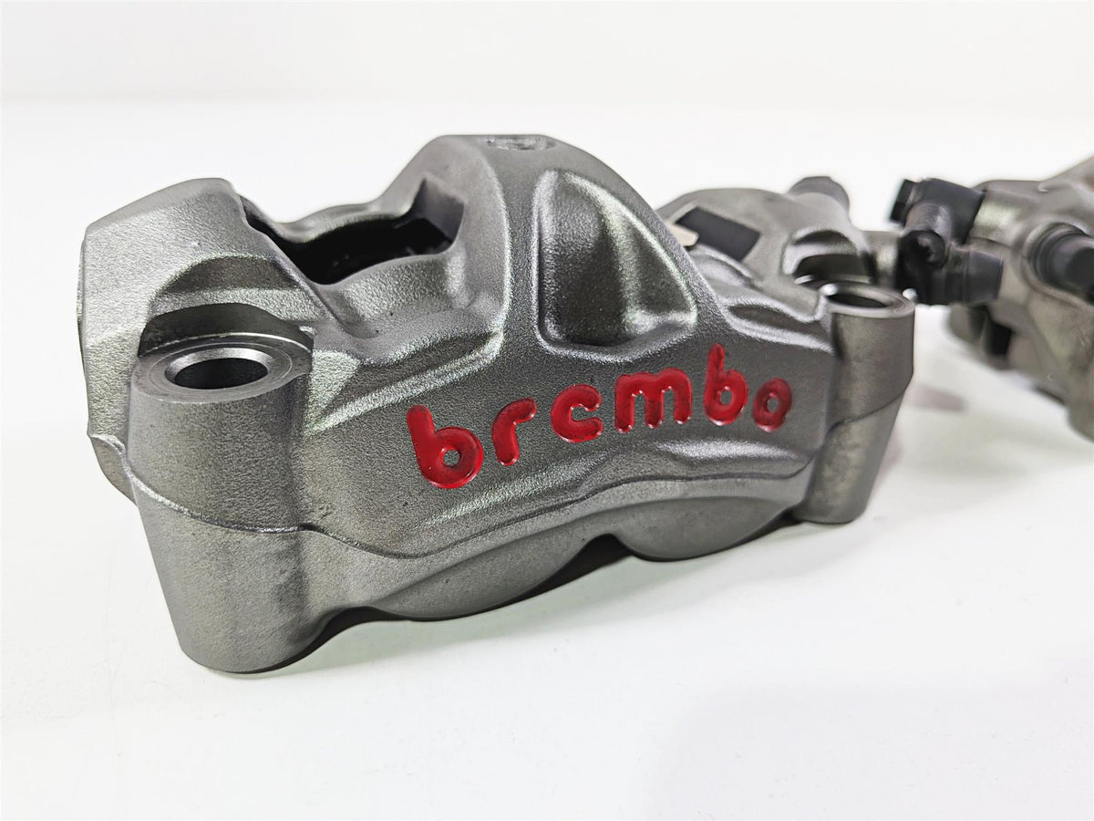 2017 Ducati Panigale 1299 Front Brembo Brake Caliper Set M50 100mm 61041382A-Mototech271
