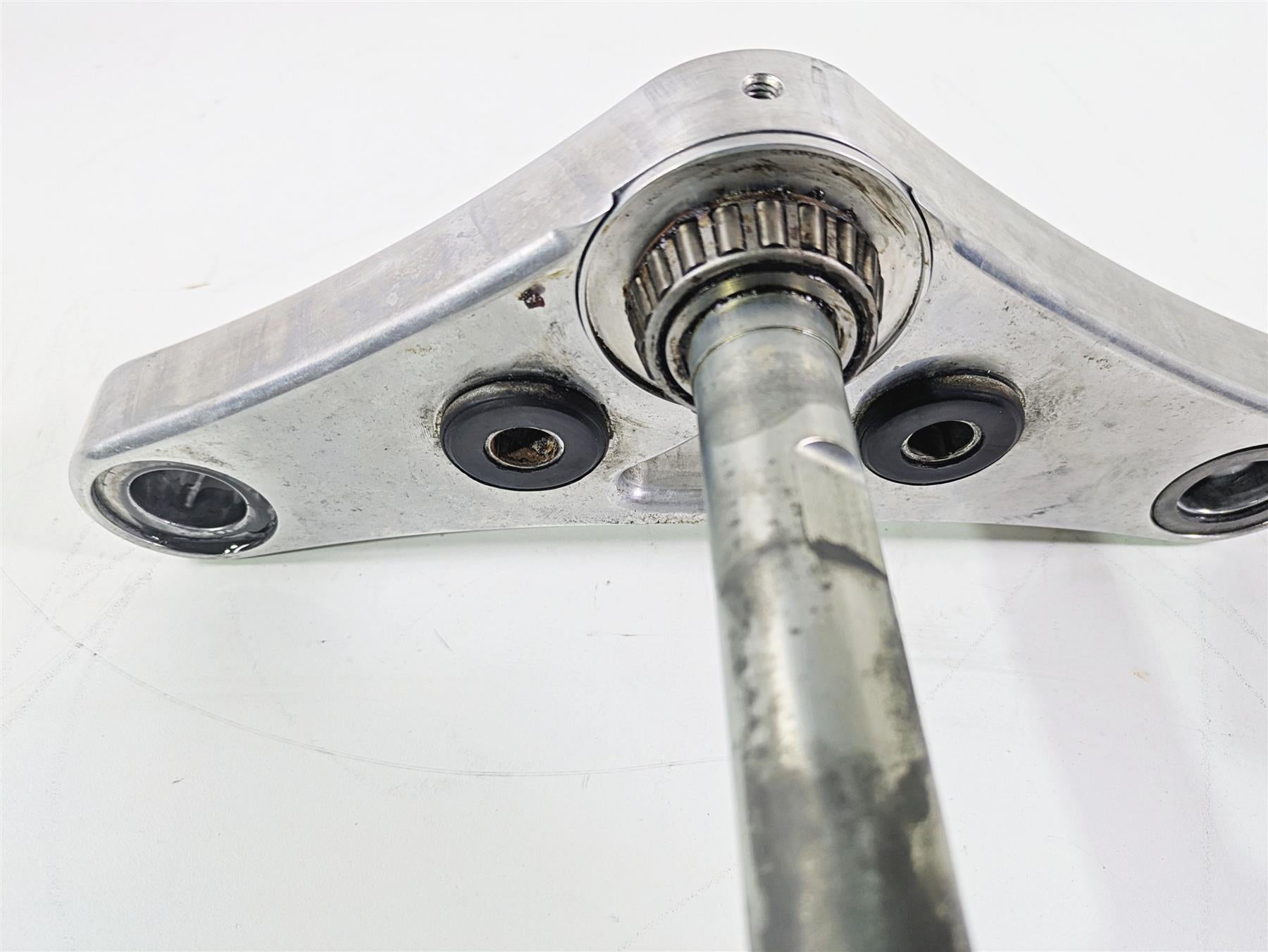 2002 Big Dog Pitbull Upper Lower Triple Tree Steering Clamp Set {{ shop.shopifyCountryName }} - Mototech271