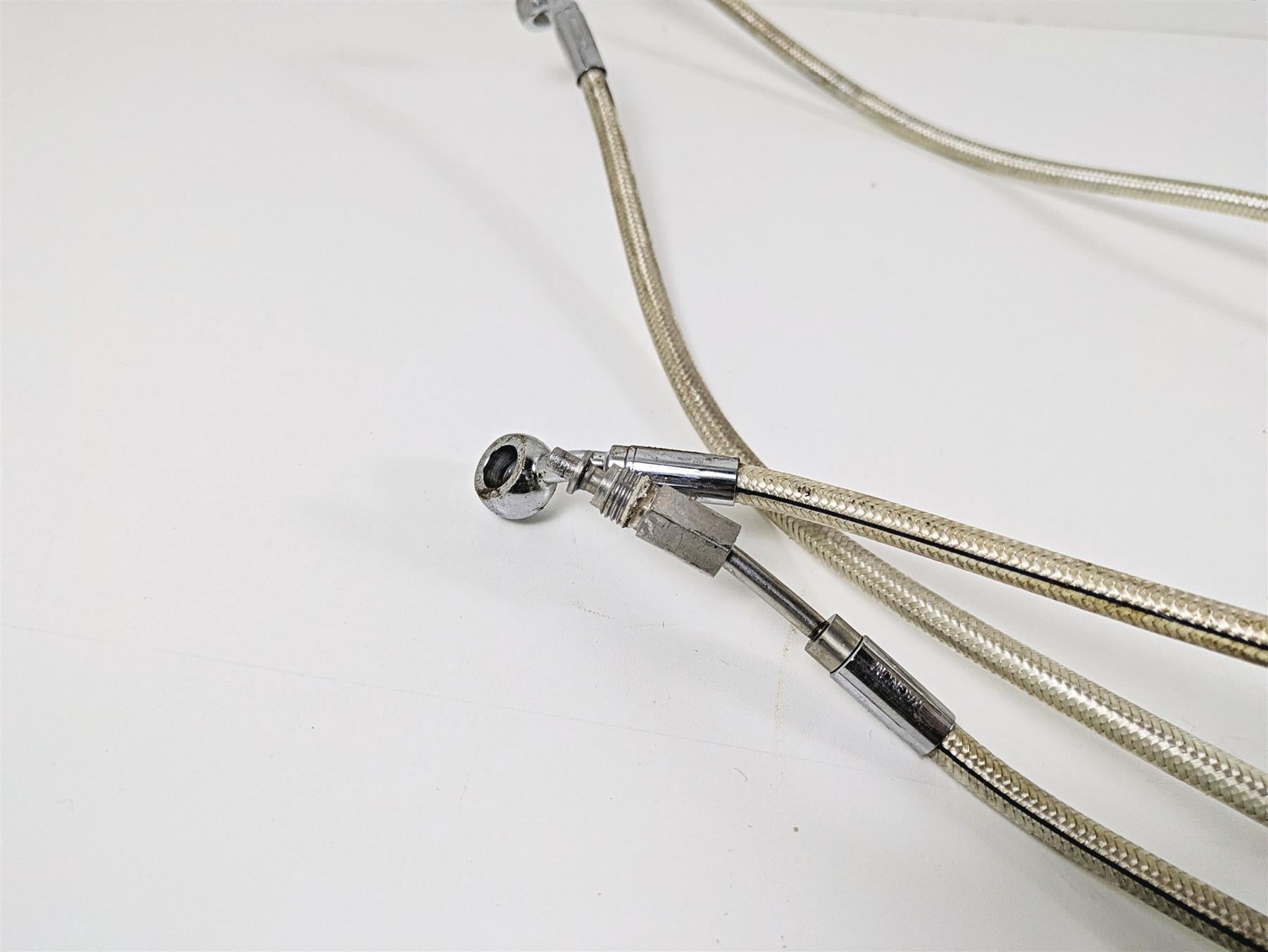 2007 Harley Touring FLHRSE CVO Road King Brake & Clutch Line Hose Set 38797-07A {{ shop.shopifyCountryName }} - Mototech271