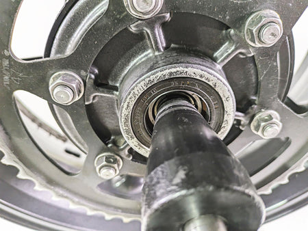 2012 Triumph Daytona 675 17x5.5 Rear Wheel Rim Graphite T2010842 {{ shop.shopifyCountryName }} - Mototech271