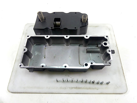 2008 Harley Touring FLHX Street Glide Transmission Lower Oil Pan 62489-99A {{ shop.shopifyCountryName }} - Mototech271