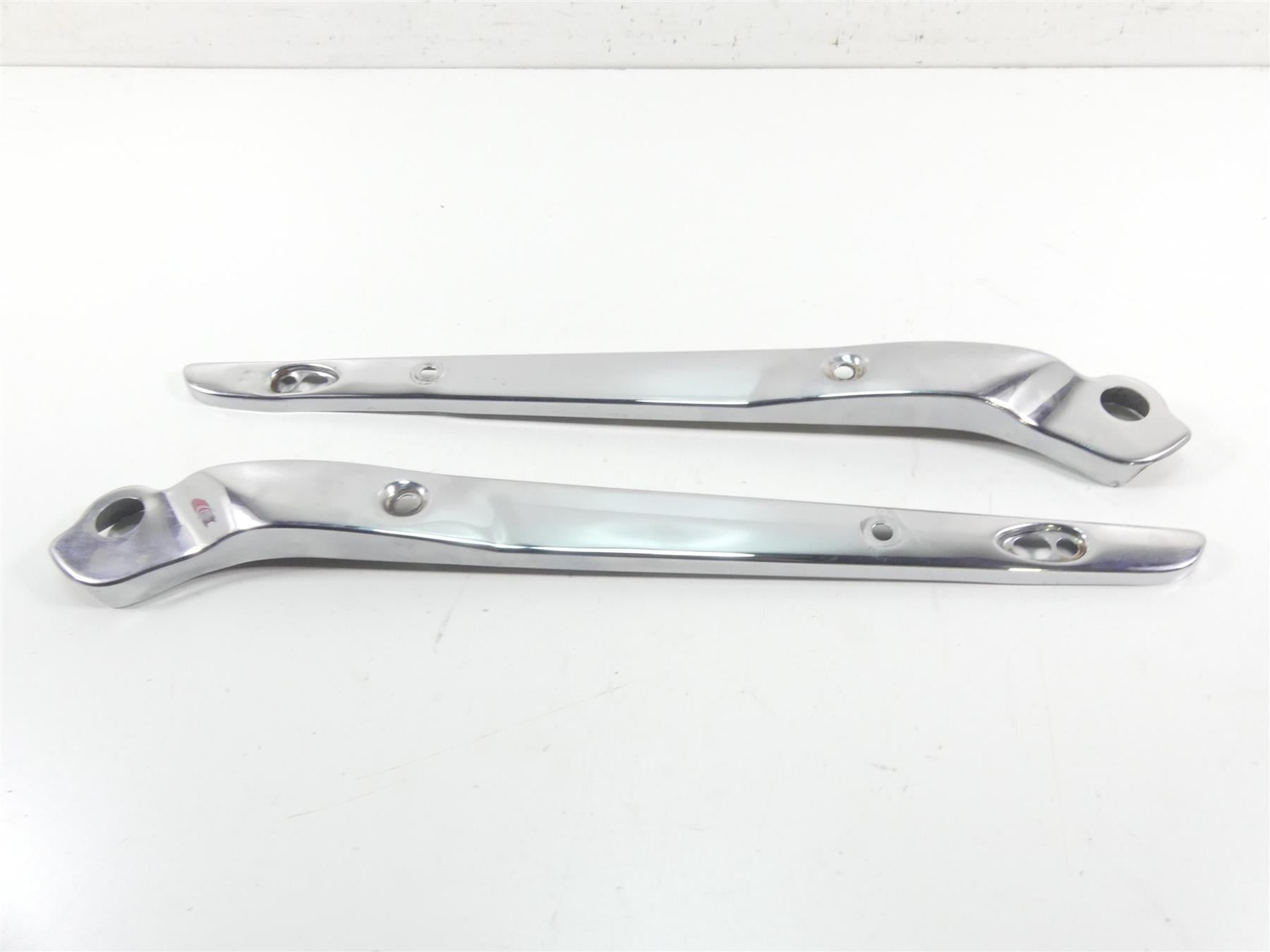 2014 Harley FXDF Dyna Fat Bob Rear Chrome Fender Struts Braces 59281-08 59410-08 | Mototech271