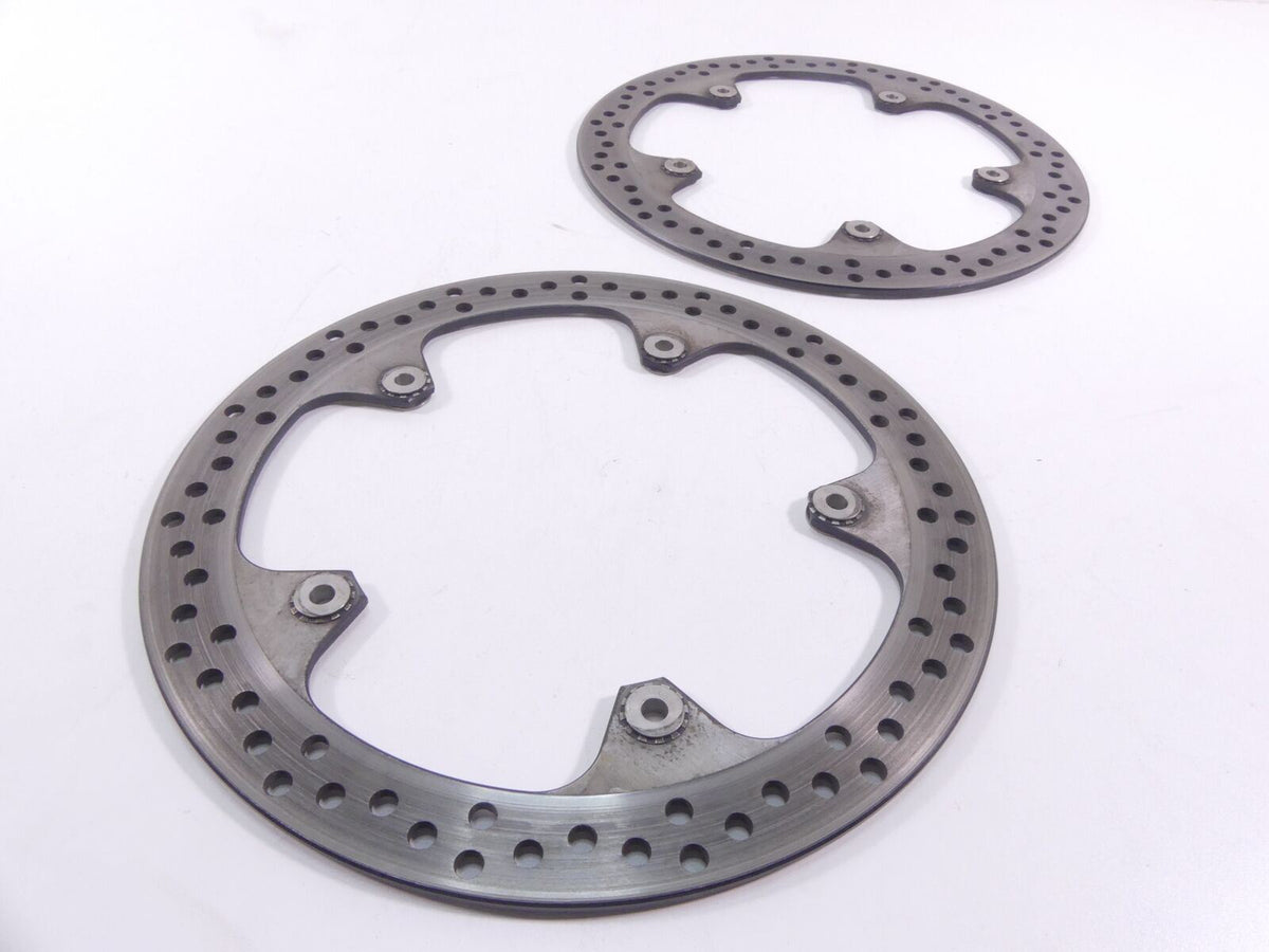 2008 BMW R1200R K27 Front Brake Disc Rotor Set 34117701459 {{ shop.shopifyCountryName }} - Mototech271