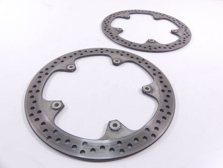 2008 BMW R1200R K27 Front Brake Disc Rotor Set 34117701459 {{ shop.shopifyCountryName }} - Mototech271