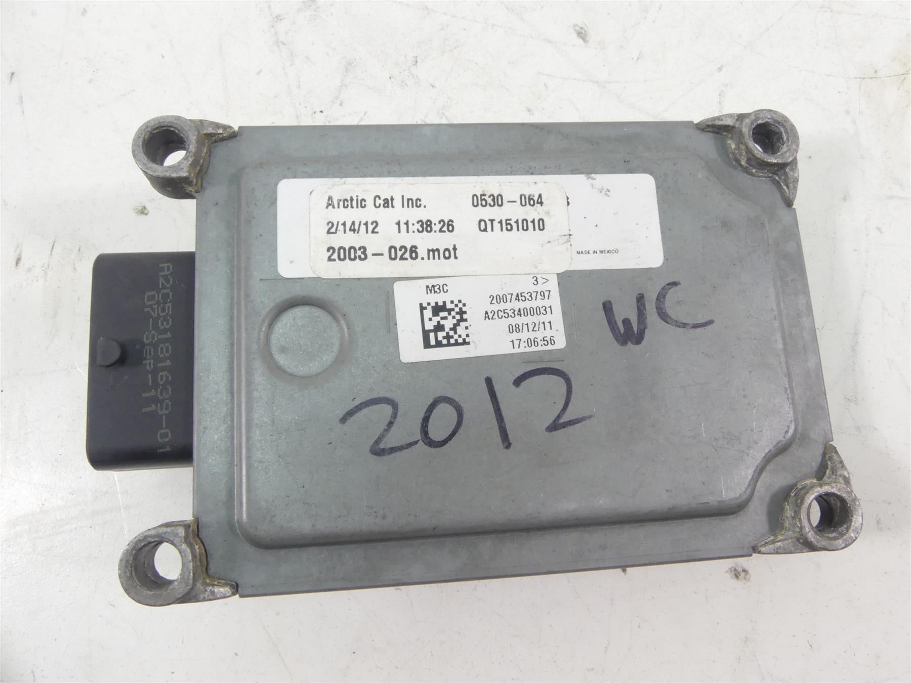 2013 Arctic Cat Wildcat 1000 LTD Cdi Ecu Ecm Engine Control Module 0530-064 {{ shop.shopifyCountryName }} - Mototech271