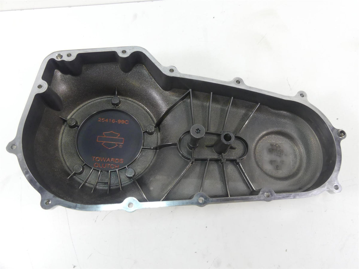 2009 Harley FXDL Dyna Low Rider Outer Primary Drive Clutch Cover 60761-06 {{ shop.shopifyCountryName }} - Mototech271