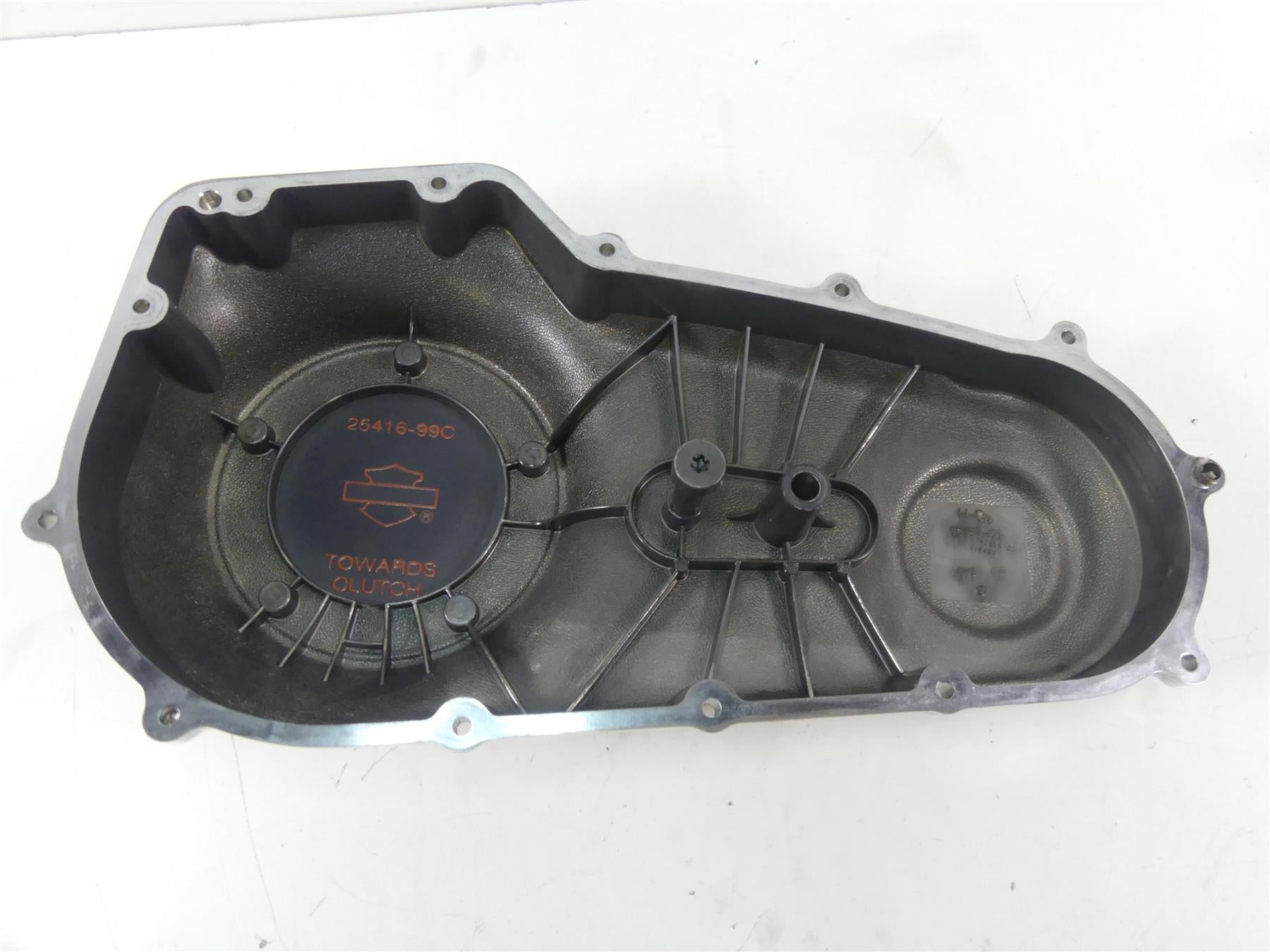 2009 Harley FXDL Dyna Low Rider Outer Primary Drive Clutch Cover 60761-06 {{ shop.shopifyCountryName }} - Mototech271