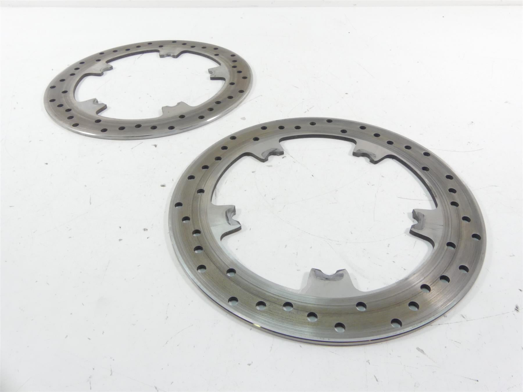 2014 Harley FXDL Dyna Low Rider Front Dual Brake Disc Rotor Set 3K 44553-06 {{ shop.shopifyCountryName }} - Mototech271