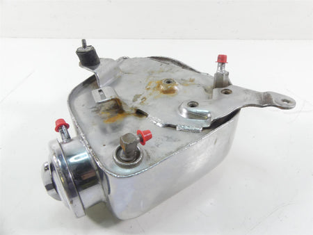 1978 Harley XLH1000 Sportster Ironhead Chrome Oil Tank Reservoir 62505-87 {{ shop.shopifyCountryName }} - Mototech271