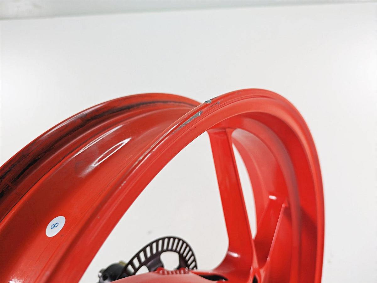 2021 Aprilia RS660 Straight 17x3.5 Front Wheel Rim 2B005585 {{ shop.shopifyCountryName }} - Mototech271
