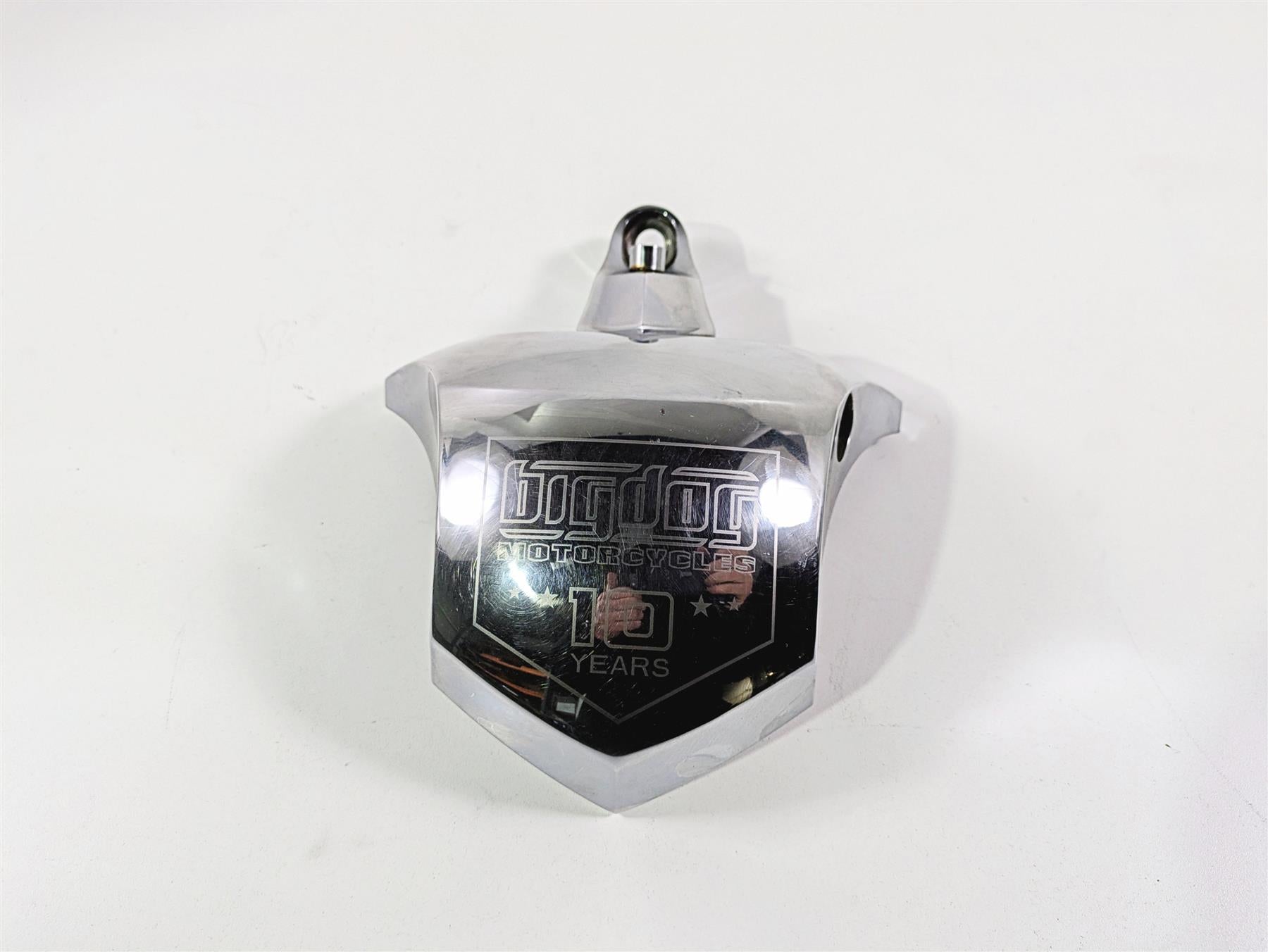 2004 Big Dog Chopper 10 Years Chrome Coil Cover FAiring & Mount 170-000032-01 {{ shop.shopifyCountryName }} - Mototech271