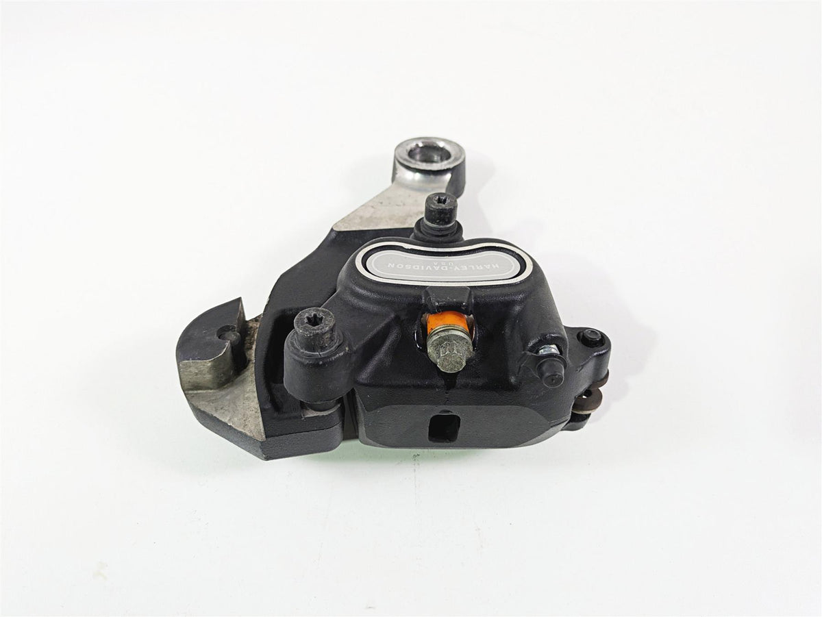 2008 Harley FXCWC Softail Rocker Rear Brake Caliper + Mount 40908-08 {{ shop.shopifyCountryName }} - Mototech271