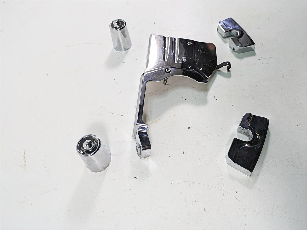 1999 Harley Dyna FXDL Low Rider Kuryakyn Transmission Spark Plug Chrome Covers {{ shop.shopifyCountryName }} - Mototech271