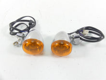 Load image into Gallery viewer, 2015 Harley FLD Dyna Switchback Front Turn Signal Blinker Set 68972-00
