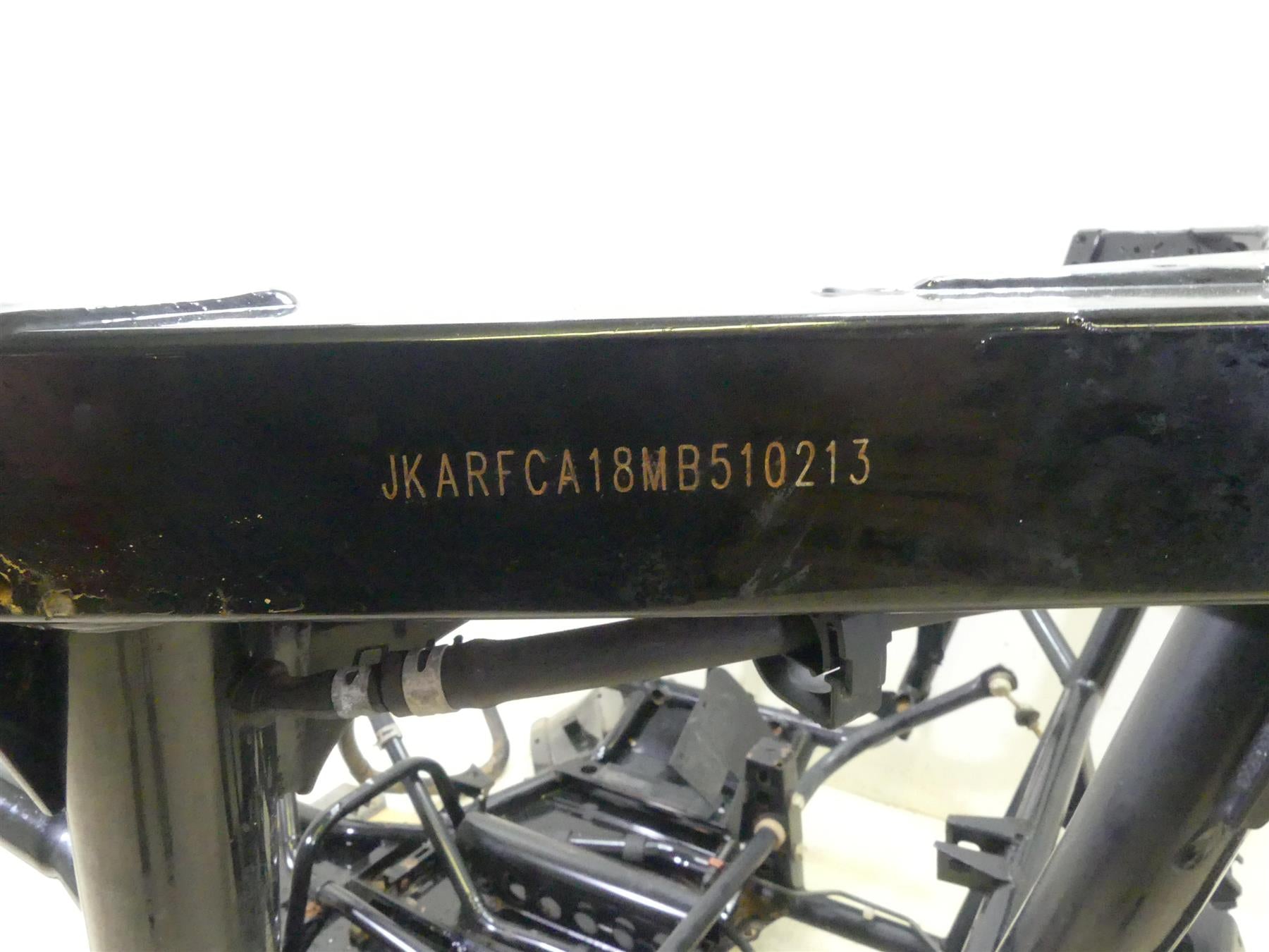 2021 Kawasaki Teryx KRX KRF 1000 Straight Main Rear Frame Chassis With Texas Salvage Title {{ shop.shopifyCountryName }} - Mototech271