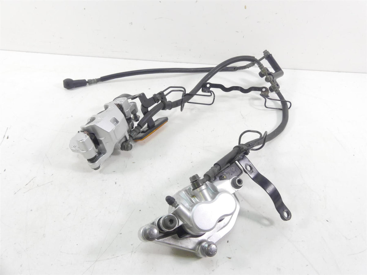 2002 Yamaha XVS1100 V-Star Nissin Front Brake Caliper + Line Set 5KS-2580T-00-00 {{ shop.shopifyCountryName }} - Mototech271