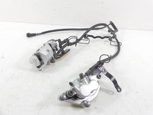 2002 Yamaha XVS1100 V-Star Nissin Front Brake Caliper + Line Set 5KS-2580T-00-00 | Mototech271