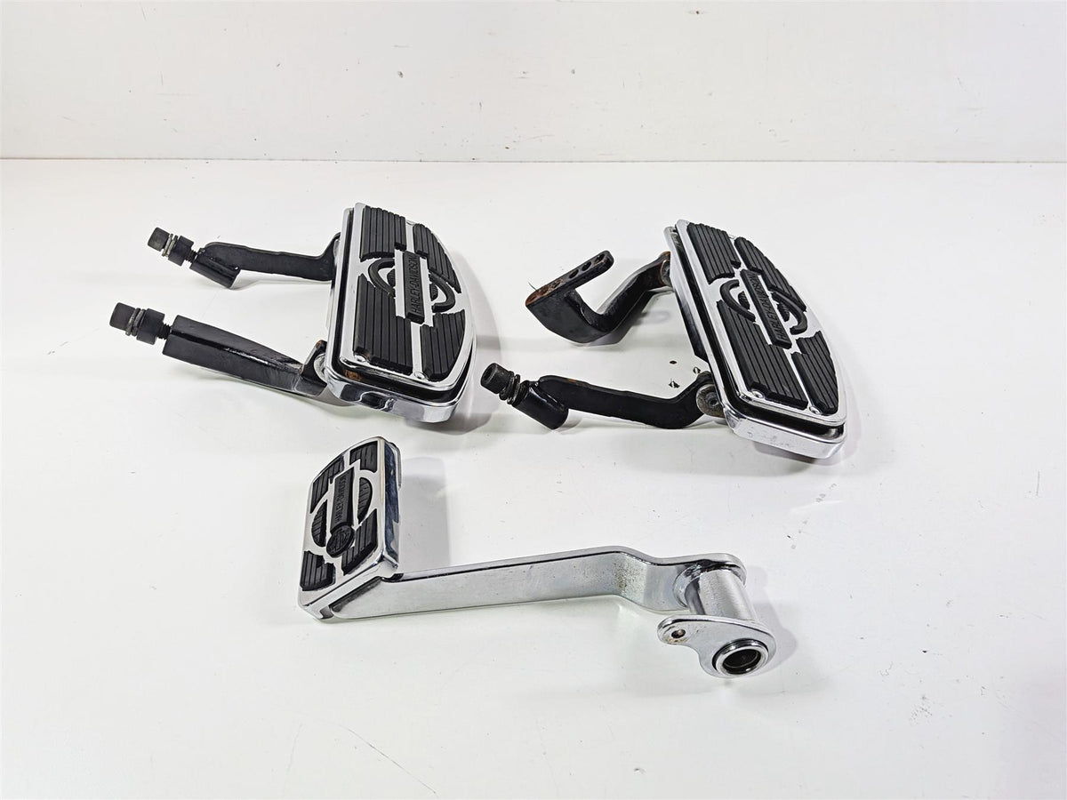2000 Harley Touring FLHRCI Road King Front Rider Floor Board Set 50622-83C {{ shop.shopifyCountryName }} - Mototech271