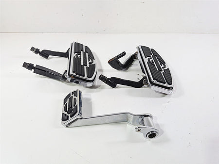 2000 Harley Touring FLHRCI Road King Front Rider Floor Board Set 50622-83C {{ shop.shopifyCountryName }} - Mototech271