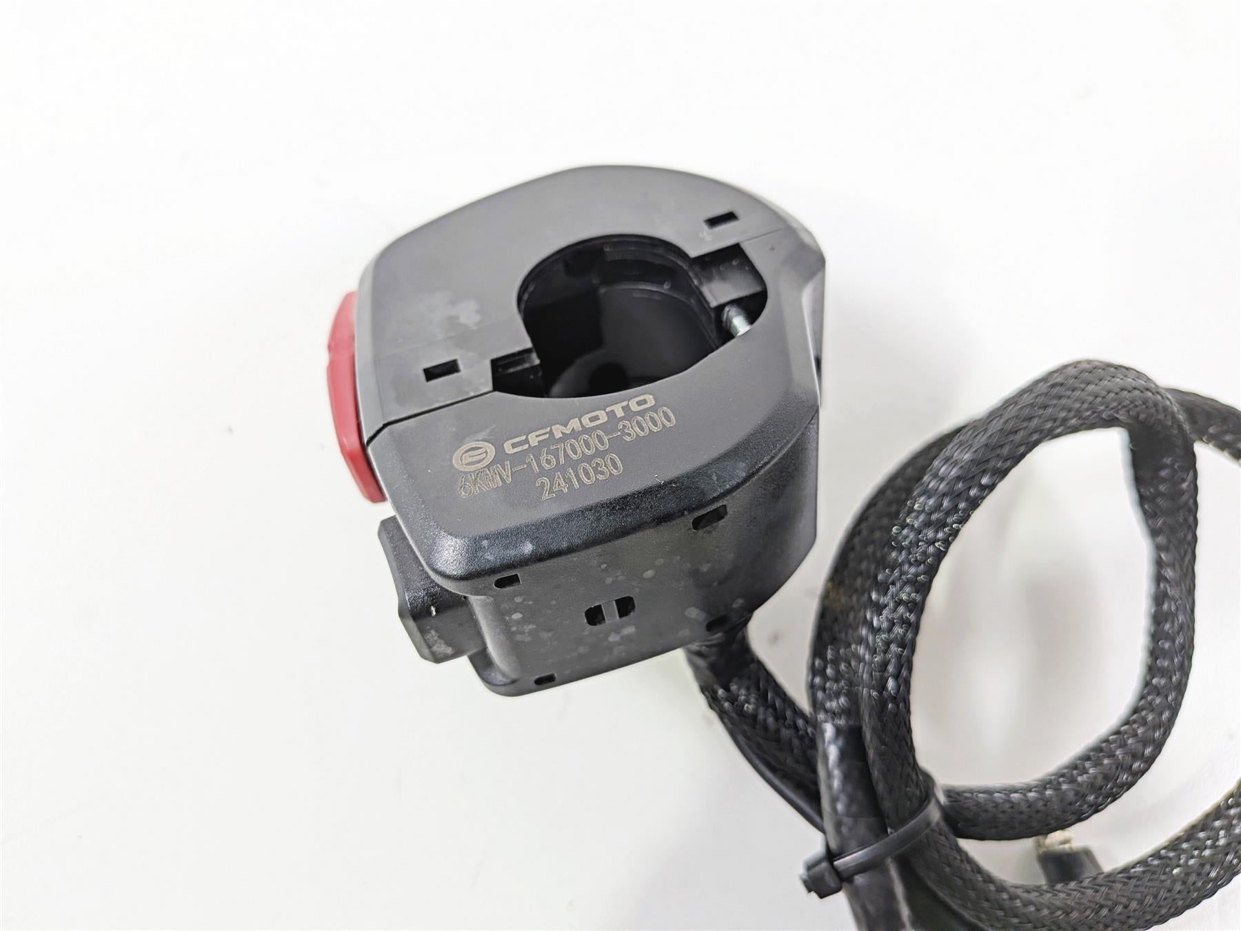2025 CFMoto 450 SS Right Hand Control Switch Kill Start 6KMV-167000-3000 {{ shop.shopifyCountryName }} - Mototech271