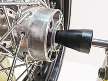 Load image into Gallery viewer, Harley Davidson Dyna Black 17x4.5 Spoke Wheel Rim 25mm Bearing 41430-09A
