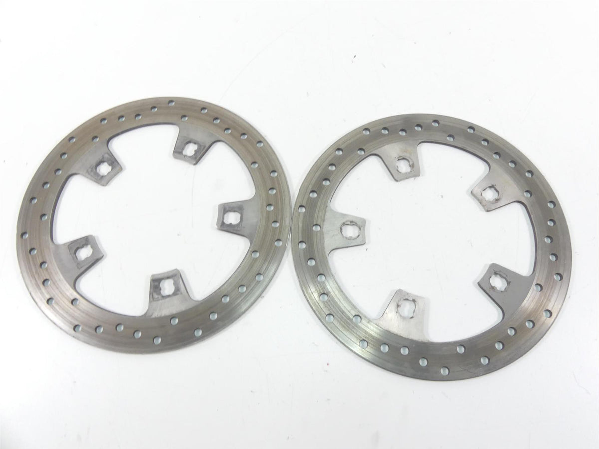 2013 Harley Touring FLHTP Electra Glide Front Brake Disc Rotor Set 41500017 {{ shop.shopifyCountryName }} - Mototech271