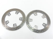 Load image into Gallery viewer, 2013 Harley Touring FLHTP Electra Glide Front Brake Disc Rotor Set 41500017 | Mototech271
