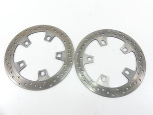 2013 Harley Touring FLHTP Electra Glide Front Brake Disc Rotor Set 41500017 | Mototech271