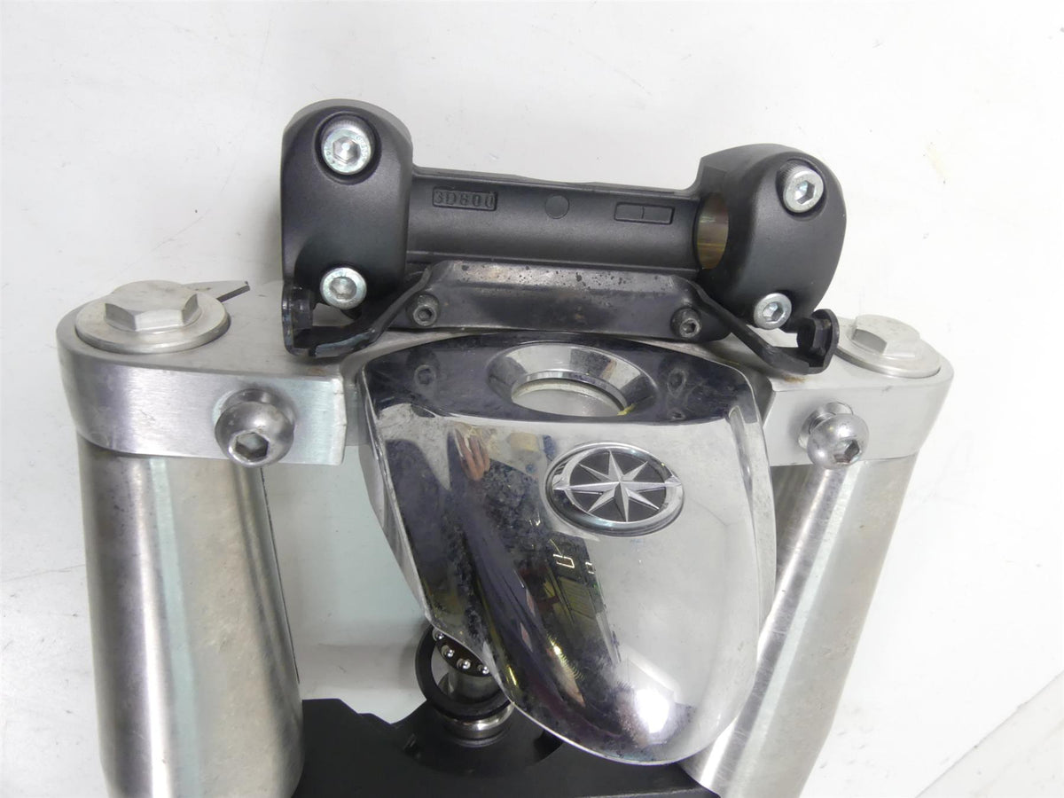 2007 Yamaha XVS1300 V-Star Straight Front Forks Tripe Tree Set 3D8-23103-00-00 {{ shop.shopifyCountryName }} - Mototech271