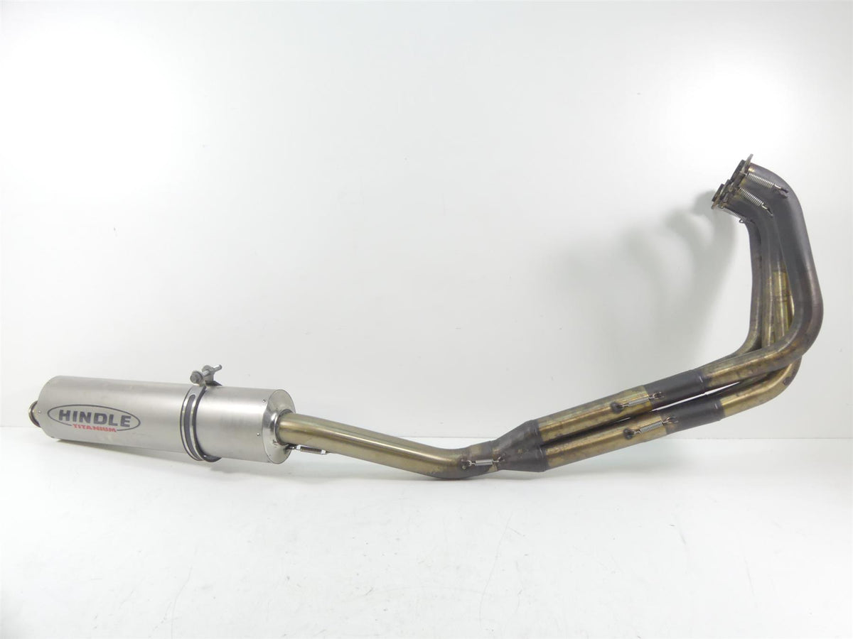 2001 Kawasaki ZX600J2 ZX6R Ninja Hindle Titanium Full Exhaust System 4into1 {{ shop.shopifyCountryName }} - Mototech271