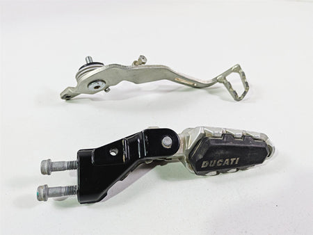 2018 Ducati Scrambler Desert Sled 800 Right Footpeg & Brake Pedal 82413311BA {{ shop.shopifyCountryName }} - Mototech271