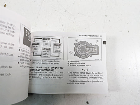 2018 Kawasaki ZX1002 Ninja H2 SX Owners Manual Booklet ZX1002AJ/BJ 99987-0050 {{ shop.shopifyCountryName }} - Mototech271