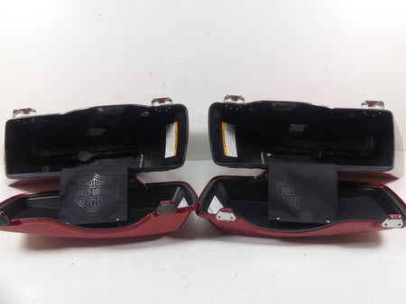 2005 Harley Touring CVO FLHTC SE Electra Glide Left Right Saddlebags 90904-05 {{ shop.shopifyCountryName }} - Mototech271