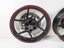 Load image into Gallery viewer, 2009 Kawaski EX250 Ninja 250R Front Rear Wheel Rim 41073-0095-QT 41073-0153-QT | Mototech271
