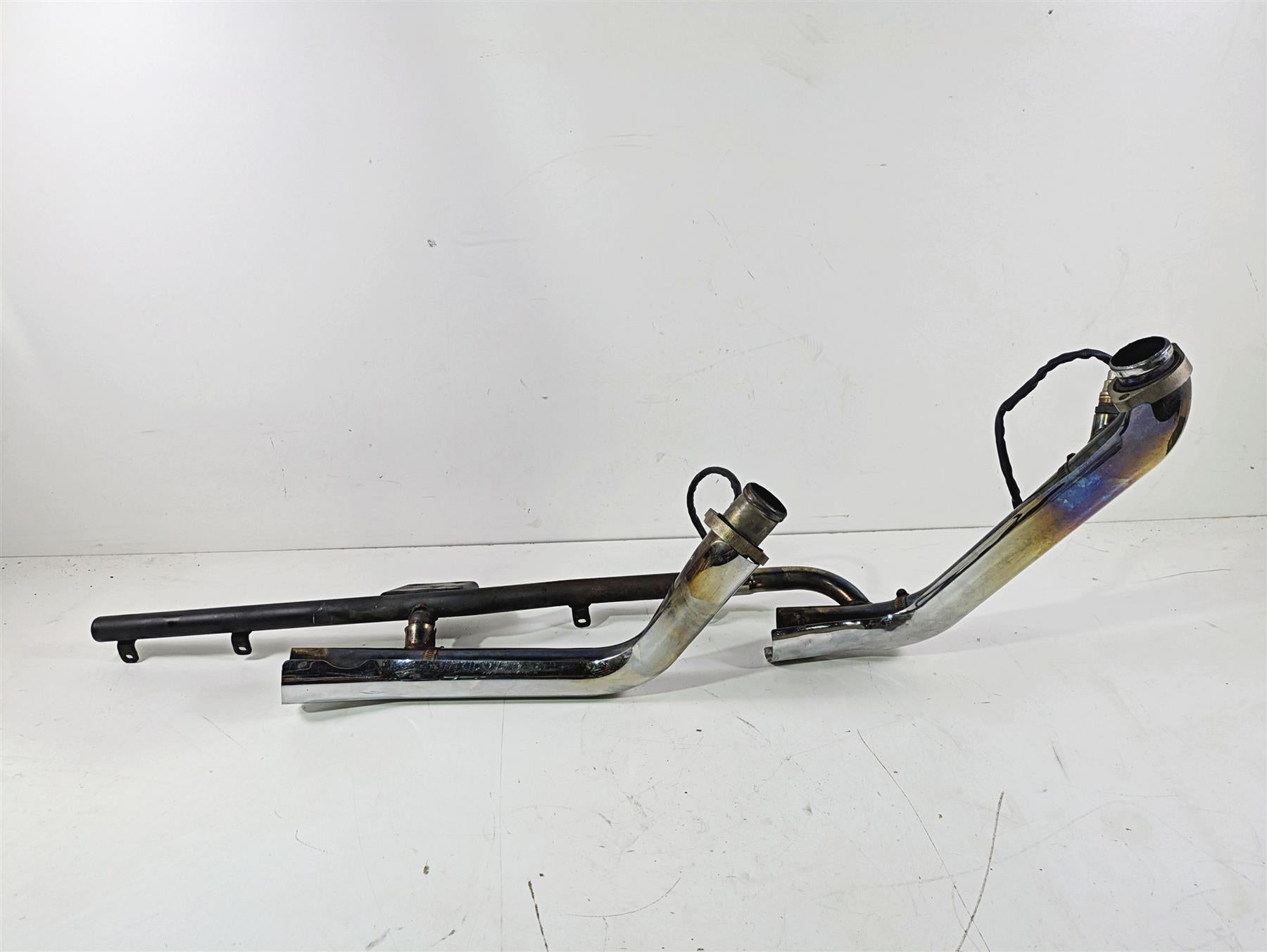 2008 Harley FLSTC 105TH Softail Heritage Oem Exhaust Header Mount Set 66781-07