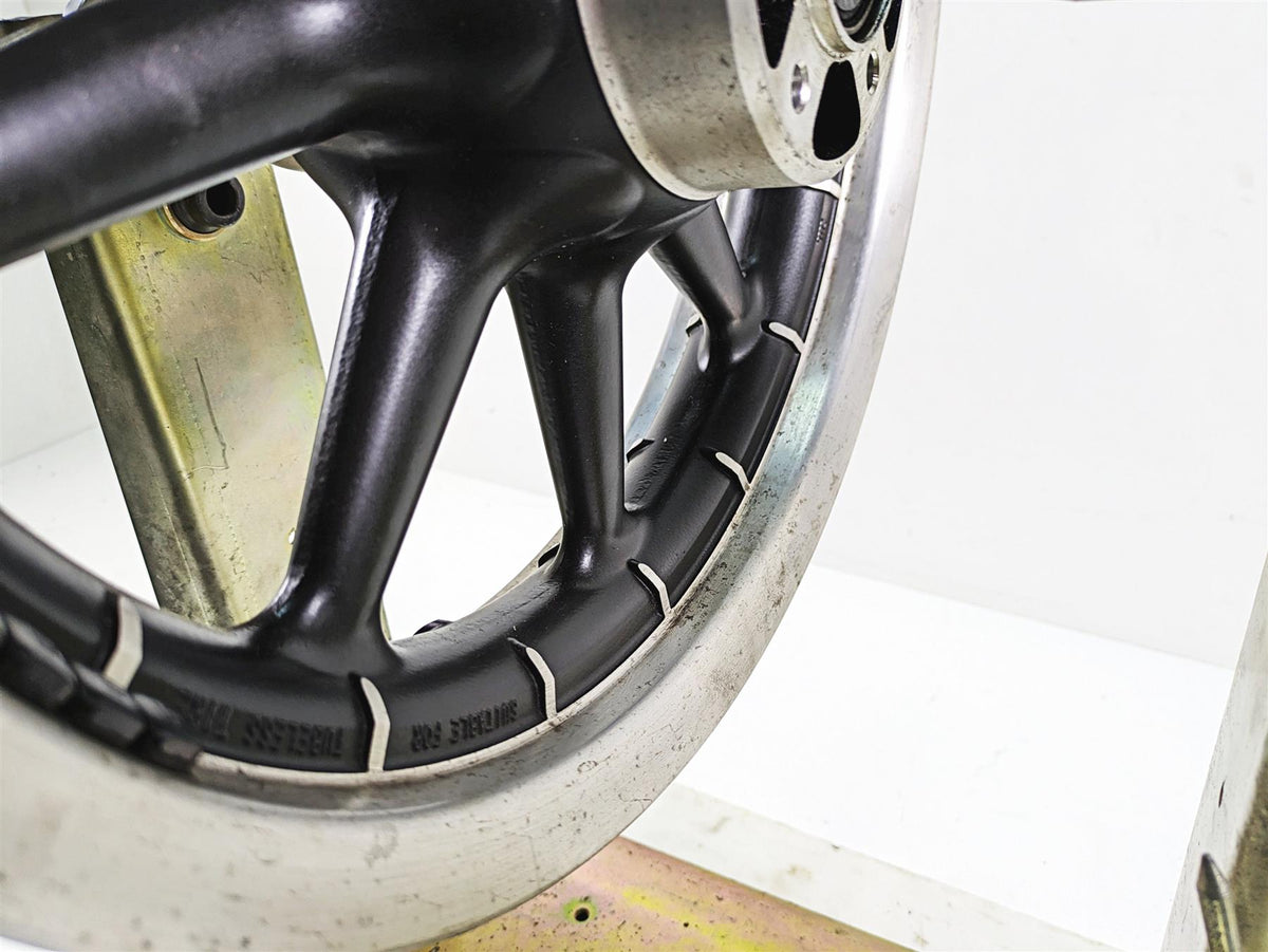 2006 Harley Touring FLHTCUI Electra Glide 9 Spoke Front Wheel Rim 16x3 43493-00 {{ shop.shopifyCountryName }} - Mototech271
