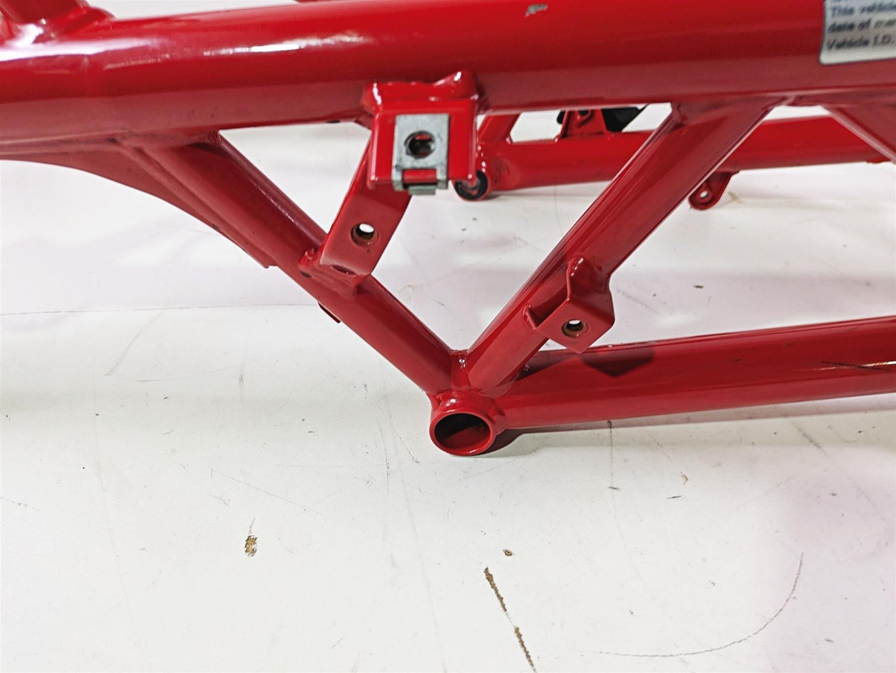 2008 Ducati SBK 1098 S Straight Main Frame Chassis With Texas Salvage Title 47011871BA {{ shop.shopifyCountryName }} - Mototech271