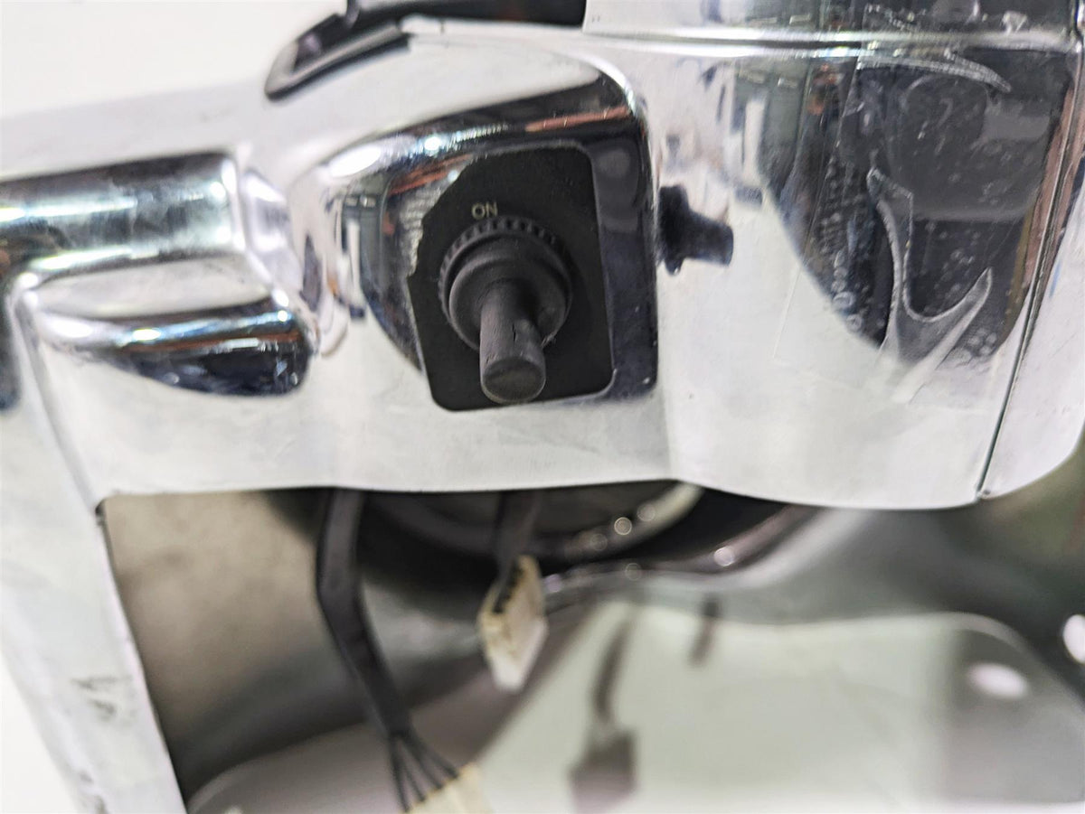 2005 Harley Touring FLHRI Road King Headlight Nacelle Lamp Covers 67674-03B {{ shop.shopifyCountryName }} - Mototech271