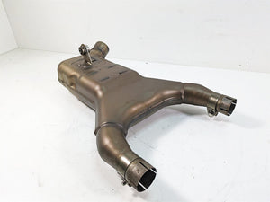 2020 Moto Guzzi V85 TT Adventure Oem Exhaust Pipe Center Chamber 2B0053175