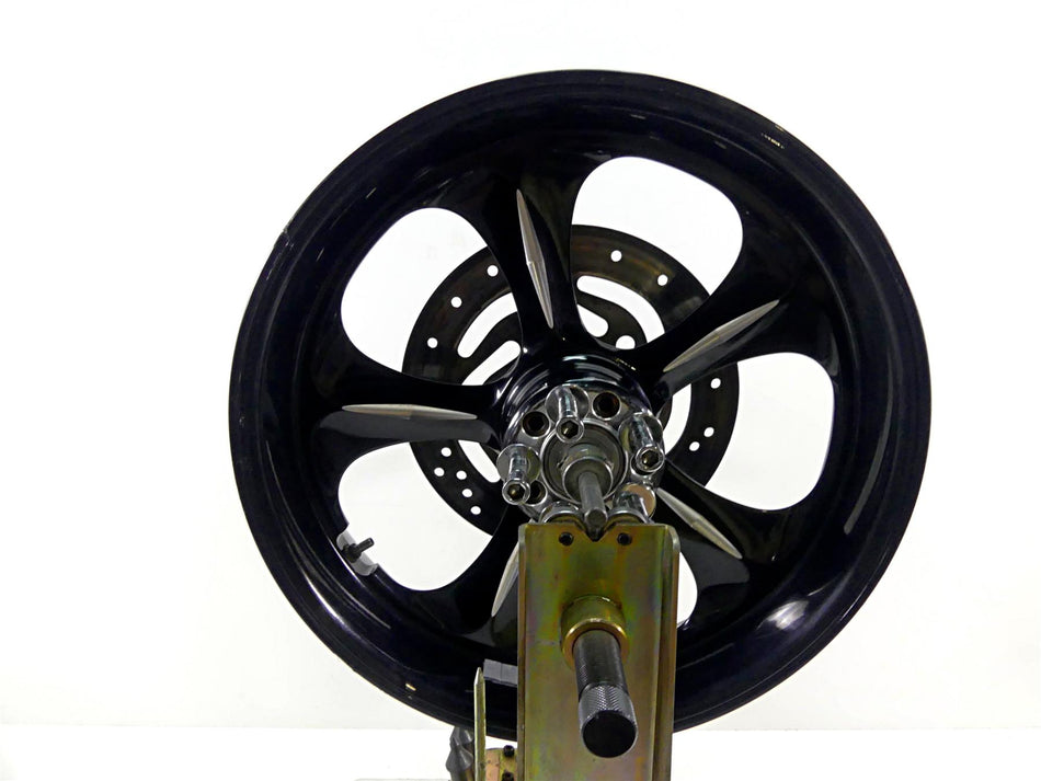 2011 Harley Softail FXS Blackline 18x4.25 Black 5 Spoke Custom Rear Wheel {{ shop.shopifyCountryName }} - Mototech271