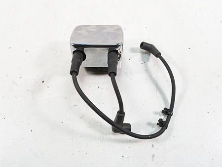 2006 Harley FLSTI Softail Heritage Delphi Ignition Coils + Chrome Cover 31743-01 {{ shop.shopifyCountryName }} - Mototech271