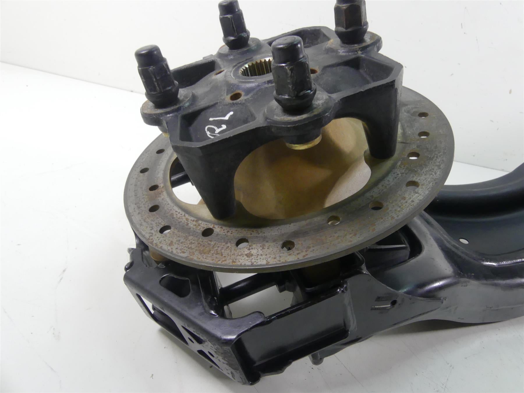 2017 Can Am Maverick X3 XDS Turbo R Rear Left Trailing Arm + Hub Rotor 706002568 {{ shop.shopifyCountryName }} - Mototech271